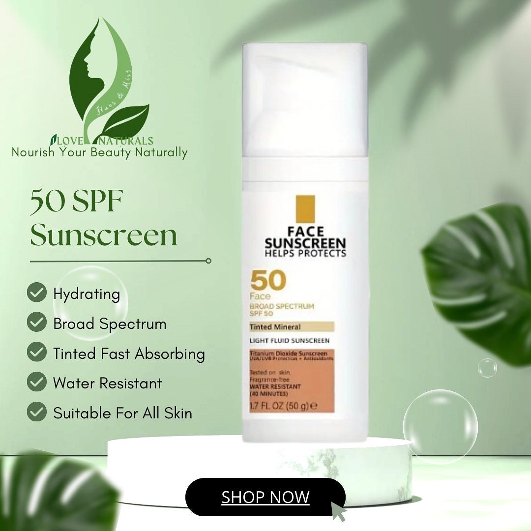 Unlocking the Power of Skincare: a Deep Dive into I Love Naturals SPF 50 Broad Spectrum Sunscreen