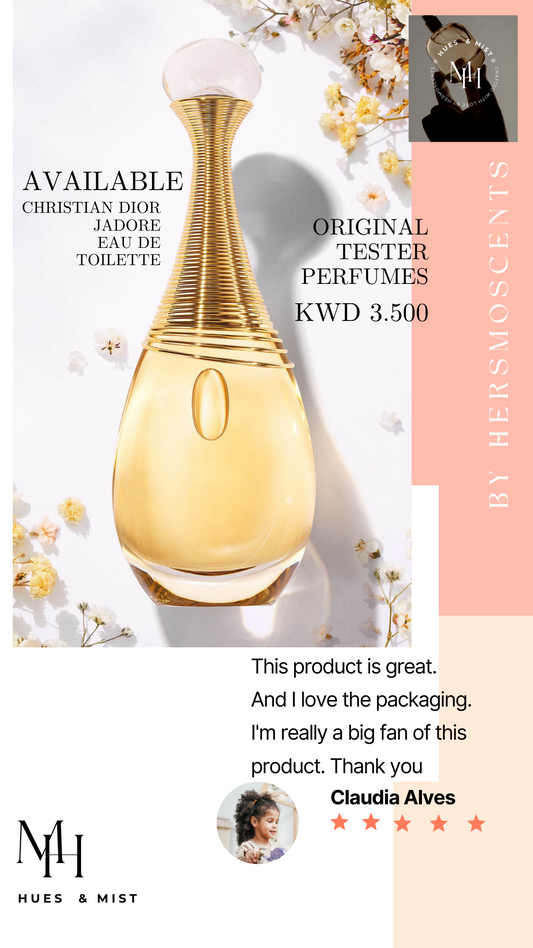 Tester Perfume - Christian Dior J'ADORE EAU DE PARFUM INFINISSIME