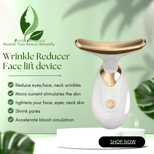 ANTI-AGING FACE LIFT AND NECK SKIN TIGHTENING MASSAGER DEVICE