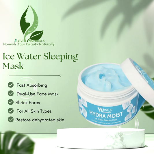 Revitalize Your Skin with ILove Naturals Beauty Hydra Moist Ice Water Sleeping Mask